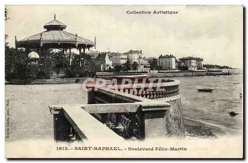 Saint Raphael Cartes postales Boulevard Felix Martin