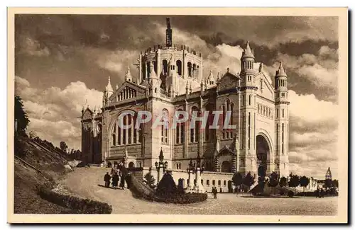 Ansichtskarte AK Lisieux Basilique Vue laterale en 1938