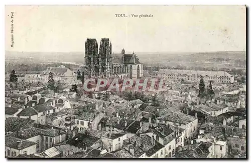 Cartes postales Toul Vue generale