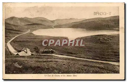 Cartes postales le lac de Guery et les Monts Dore