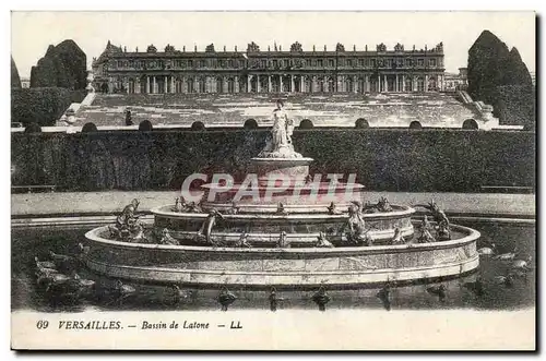 Versailles Cartes postales Bassin de Latone