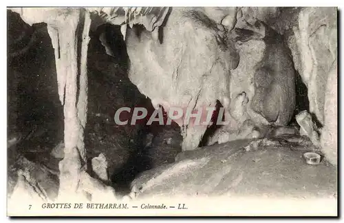 Betharram Ansichtskarte AK Les grottes Colonnade