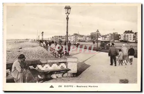 Dieppe Cartes postales Boulevard Maritime