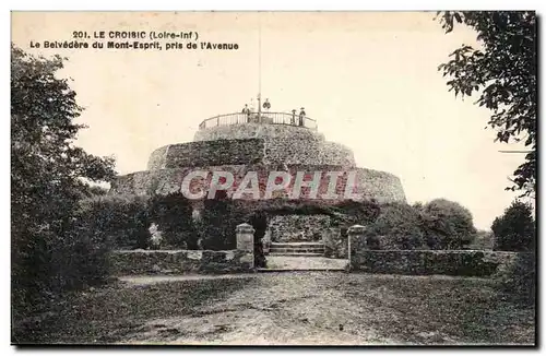 Le Croisic - Le Belvedere du Mont Esprit prise de l&#39Avenue - Ansichtskarte AK