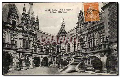 Fecamp - Le Benectine - Cour D&#39Honneur - Cartes postales