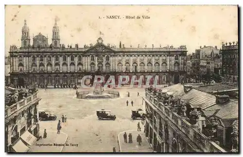 Nancy - Hotel de Ville - Cartes postales