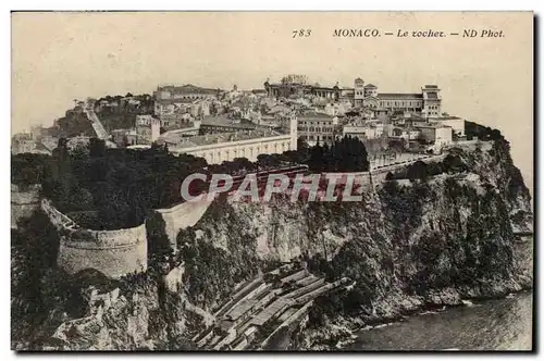 Monaco - Le Rocher - Cartes postales