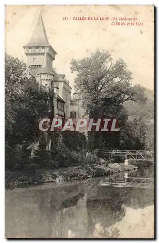 Cleron et la Loue - Vallee de la Loue - Le Chateau - Cartes postales