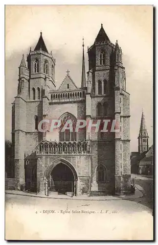 Dijon - Eglise Saint Benigne - Ansichtskarte AK