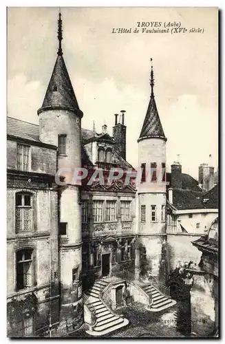 Troyes - Hotel de Vauluisant XVI siecle - Cartes postales