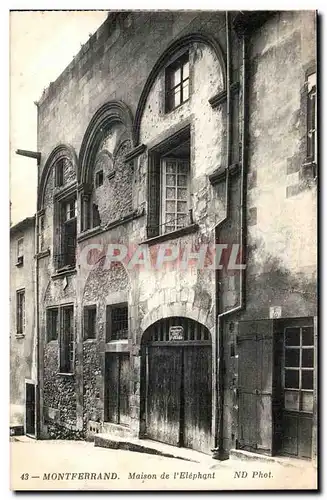 Montferrand - Maison de l'Elephant - Cartes postales