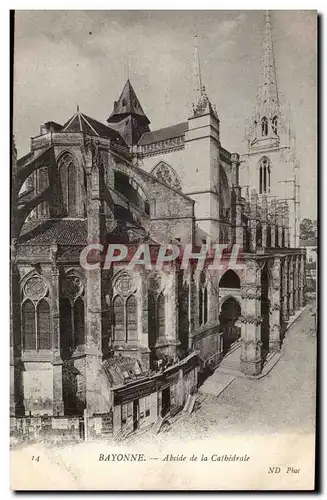 Bayonne - Abside la Cathedrale - Cartes postales