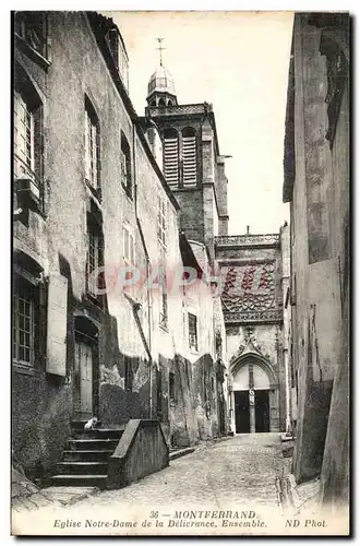 Montferrand Ansichtskarte AK eglise Notre DAme de la Delivrance Ensemble