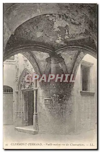 Clermont Ferrand Cartes postales Vieille maison rue des Chaussetiers