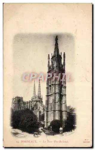Bordeaux Cartes postales Tour Pey Berland