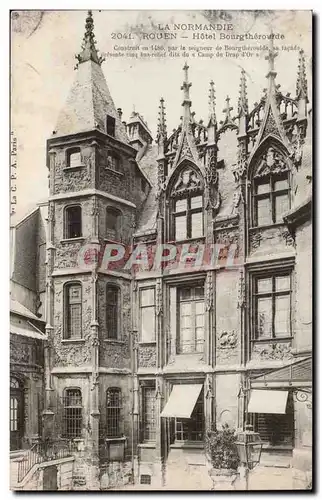 Rouen Cartes postales Hotel de Bourgogne