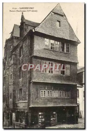 Landerneau Cartes postales Maion Pouliquen (15eme)