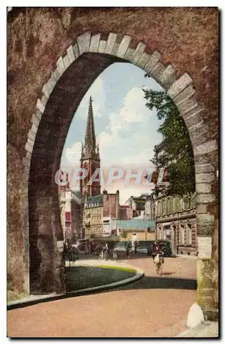 Mulhouse Ansichtskarte AK Vue sur la ville prise du Bollwerk