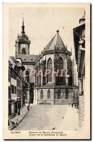 Colmar Cartes postales Choeur de la cahedrale St Martin