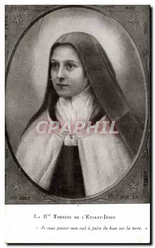 Cartes postales Therese de l'enfant Jesus