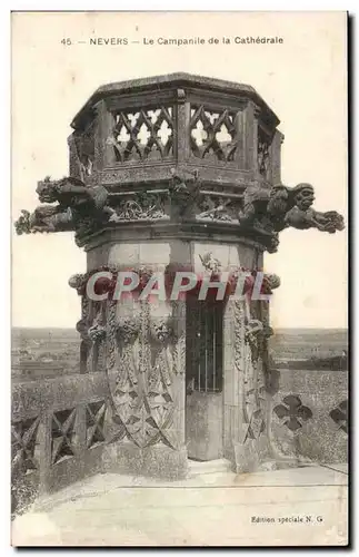 Cartes postales Nevers Le Campanile de la cathedrale