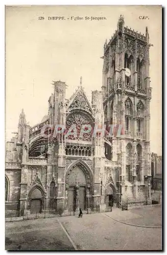 Dieppe -Eglise St Jacques Cartes postales