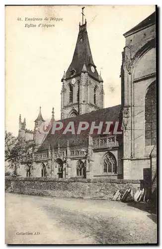 Arques la Bataille - Eglise d&#39Arques - Environs de Dieppe Cartes postales