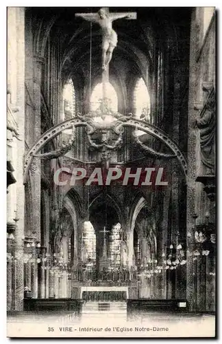 Vire - Interieur de l&#39Eglise Notre Dame - Cartes postales