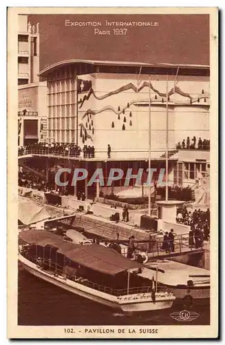 Paris - Exposition Internationale Paris 1937 - Pavillon de la Suisse - Architecte M Durig - Cartes postales