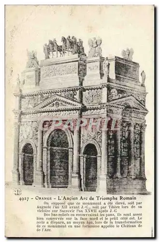 Orange - L'Ancien Arc de Triomphe Romain - Cartes postales