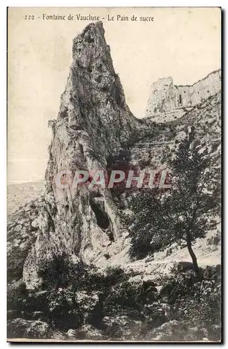 Fontaine de Vaucluse - Le Pain de Sucre - Cartes postales