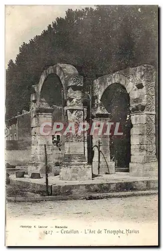 Cavaillon - L'Arc de Triomphe Marius - Cartes postales