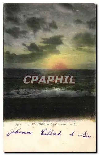 Le Treport - Soleil Couchant Cartes postales
