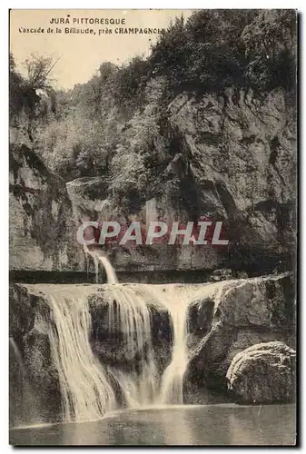 Pres de Champagnole - Cascade de la Billaude Cartes postales