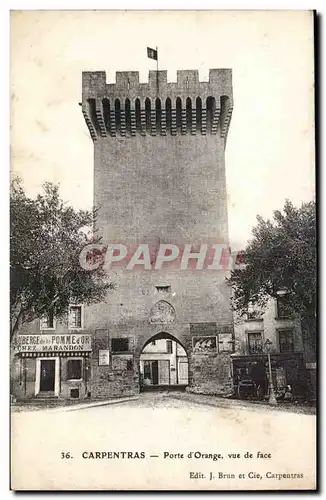Carpentras - Porte d'Orange - Cartes postales