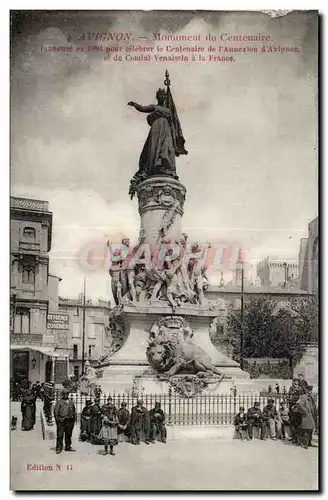 Avignon - Monument du Centenaire - Ansichtskarte AK