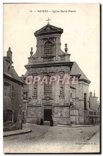 Nevers - Eglise Saint Pierre - Cartes postales