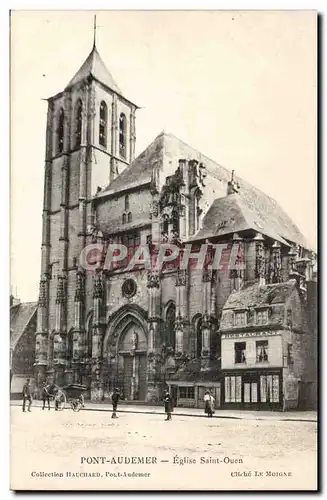 Pont Audemer - Eglise Saint Ouen - Cartes postales