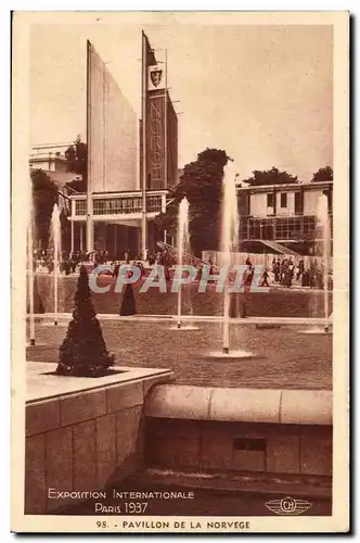 Paris - Exposition International 1937 - Pavillon de la Norvege - Norway - Cartes postales