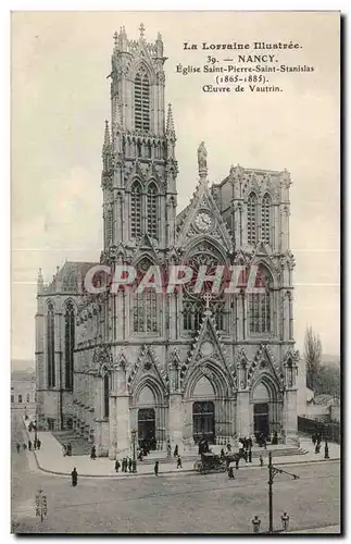 Nancy - Eglise Saint Pierre Saint Stanislas Ansichtskarte AK