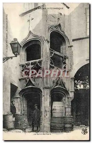 Cartes postales Romans Escalier de l&#39ancienne abbaye de Saint Barnard