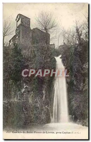 Cartes postales Cascade de Saint Pierre de Livron pres Caylus
