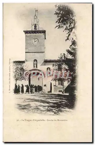 Cartes postales La trappe d&#39aiguebelle Entree du monastere