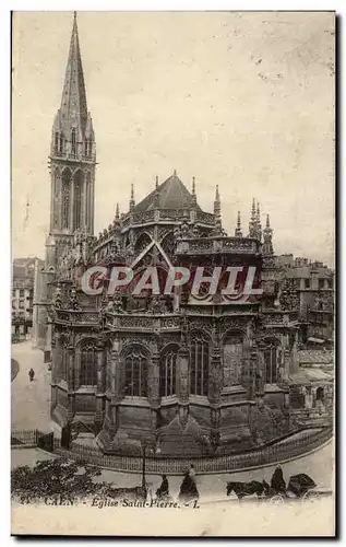 Cartes postales Caen Eglise Saint Pierre