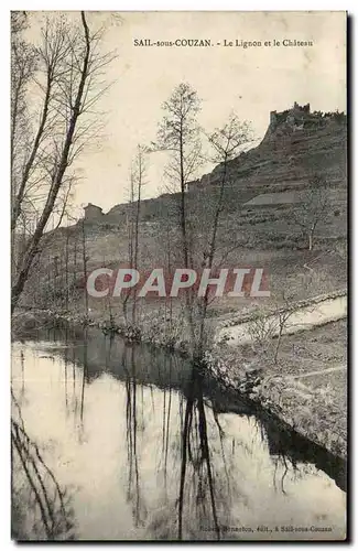 Cartes postales Sail sous Couzan Le lignon et le chateau