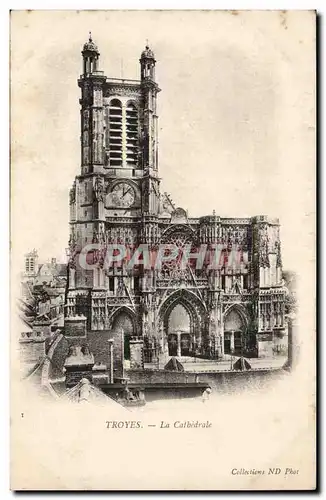 Troyes - La Cathedrale - Cartes postales