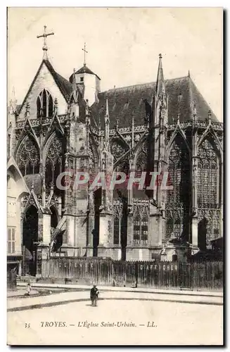 Troyes - Eglise Saint Urbain - Cartes postales