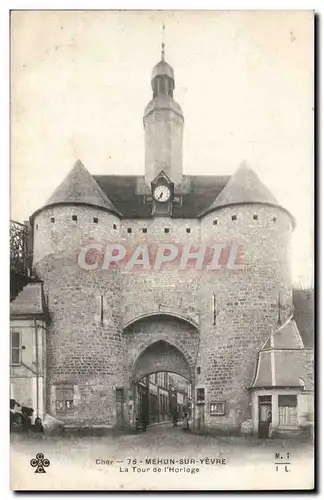 Mehun sur Yevre - La Tour de l&#39Horloge - Cartes postales