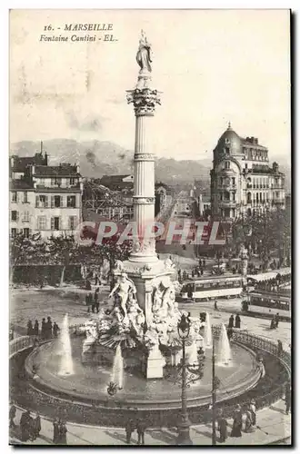 Marseille Cartes postales Fontaine Cantini