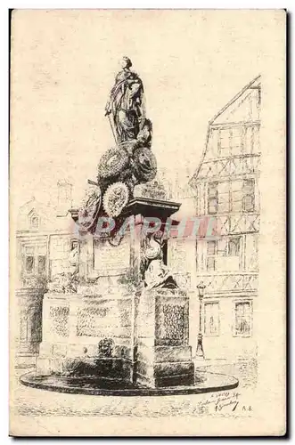 Cartes postales Fontaine Jeanne d&#39arc